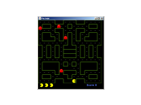 First level in pacman.